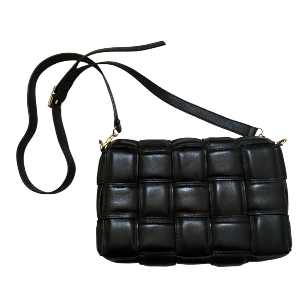 Unica! Firenze cassette black crossbody purse